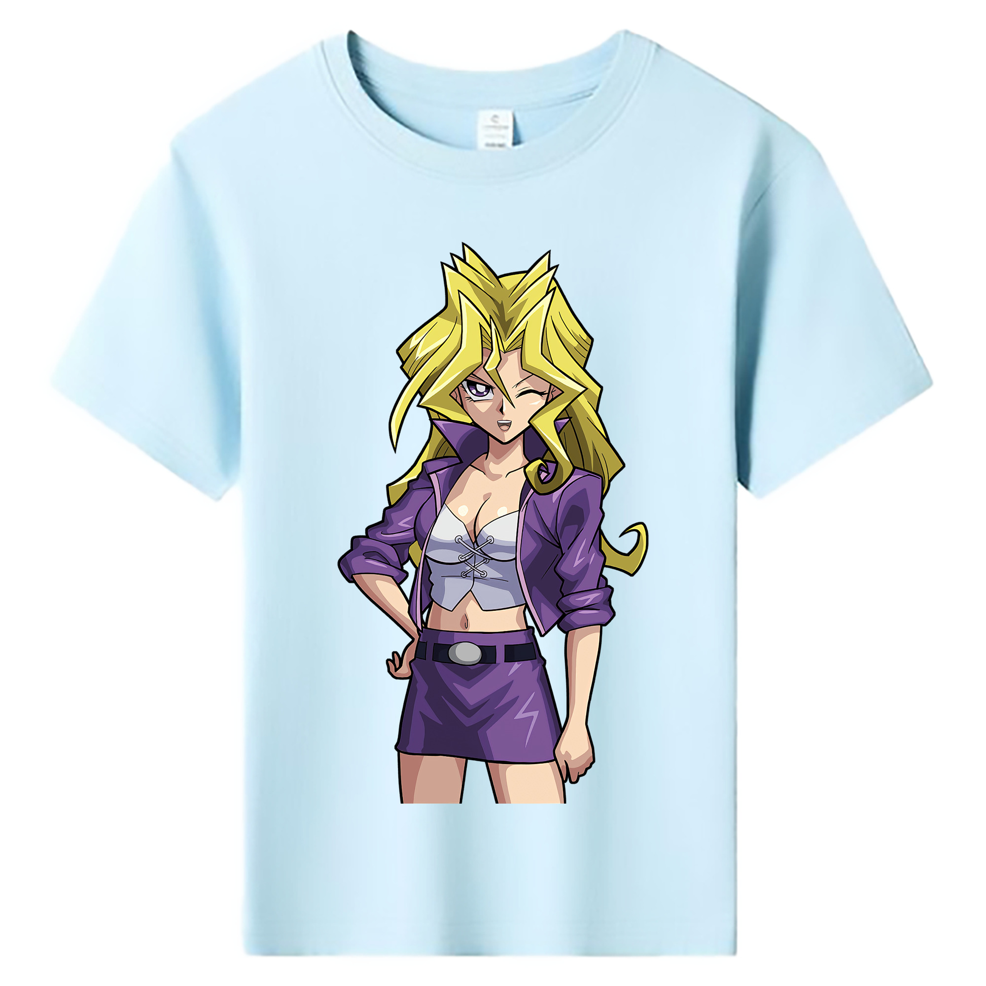 （画像用） 遊☆戯☆王 Yu-Gi-Oh! 綿100％キッズTシャツ（フロントプリント）